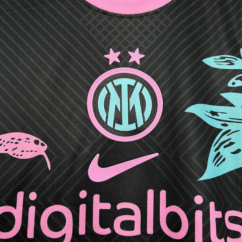 24/25 Inter Milan Black x Pink Special Edition Jersey