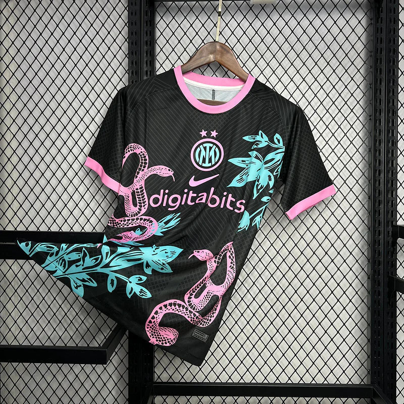 24/25 Inter Milan Black x Pink Special Edition Jersey
