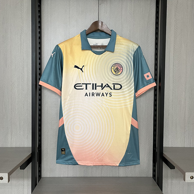 24/25 Manchester City Yellow Fourth Jersey