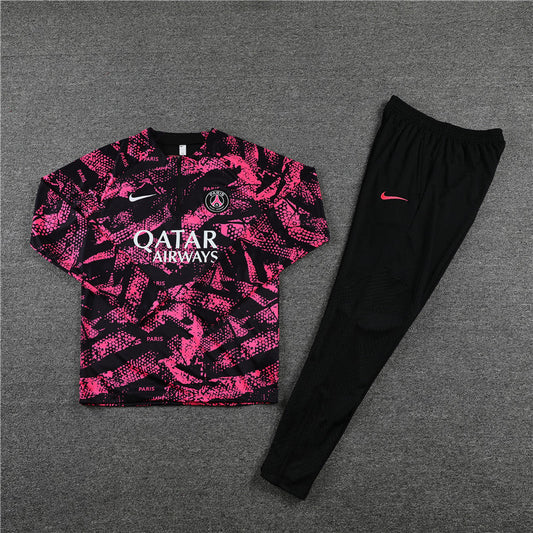 23/24 PSG Black/Pink Tracksuit