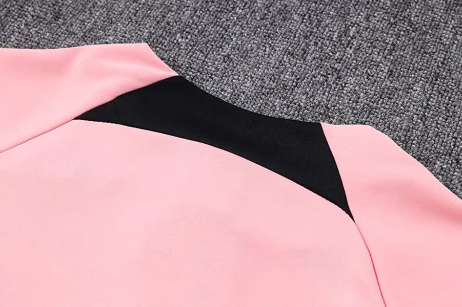 23/24 PSG 1/4 Zip Tracksuit Pink Edition