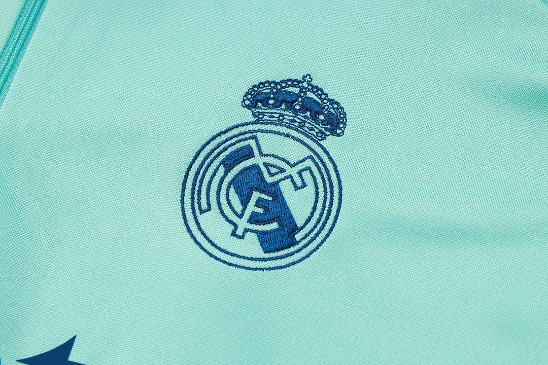 24/25 Real Madrid "Shadow Dragon" Light Blue Tracksuit