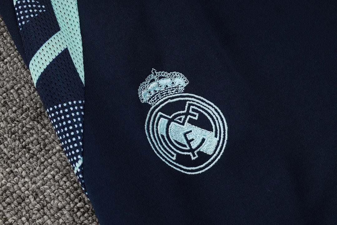 24/25 Real Madrid "Shadow Dragon" Light Blue Tracksuit