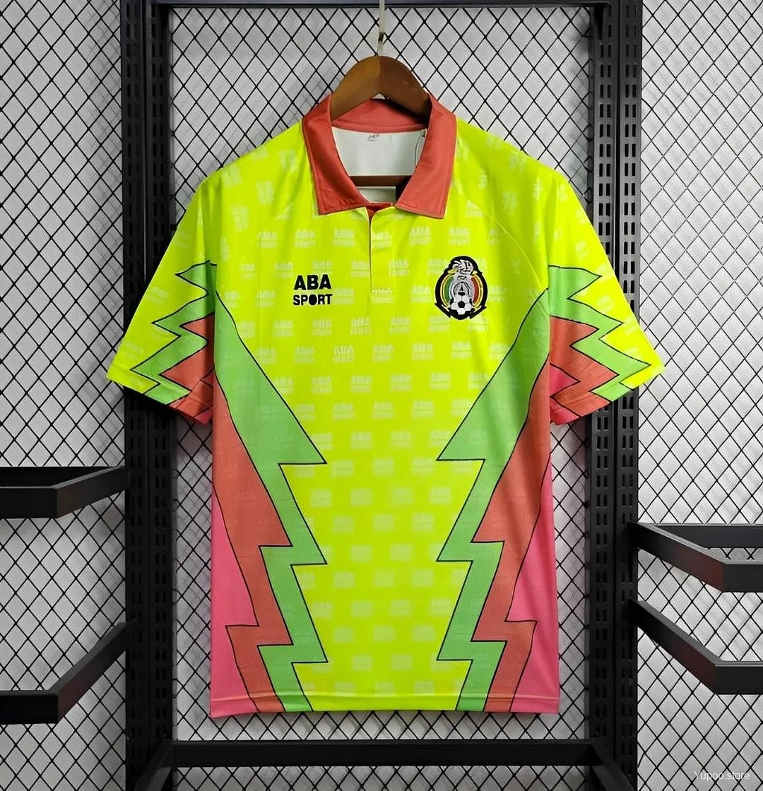 1995 Mexico CAMPOS 9 Third Retro GK Jersey