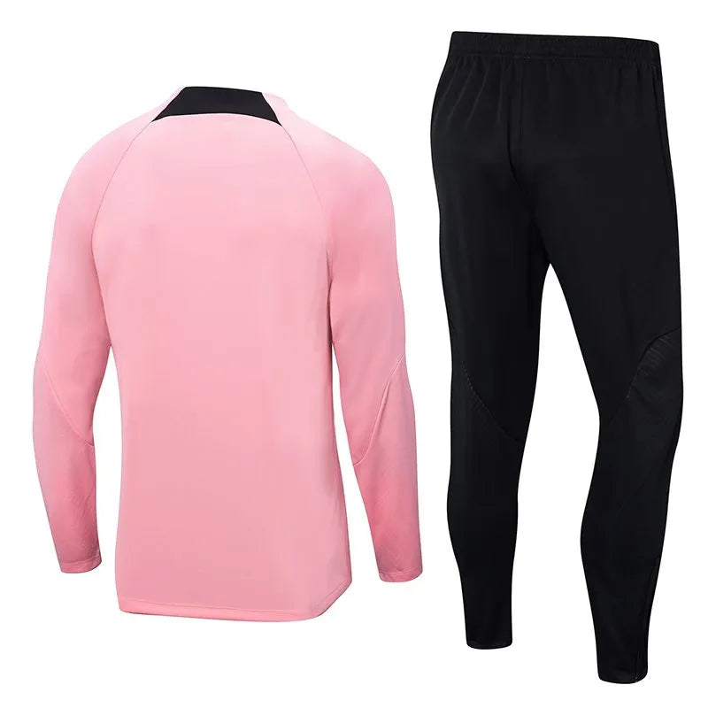 23/24 PSG 1/4 Zip Tracksuit Pink Edition