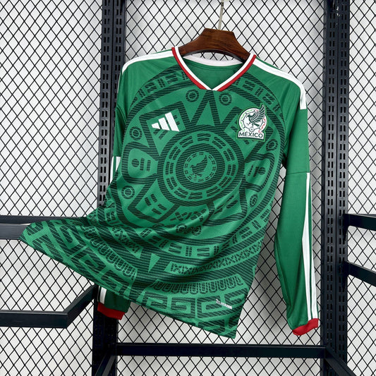 2026 Mexico Home World Cup Kit Long Sleeve Jersey