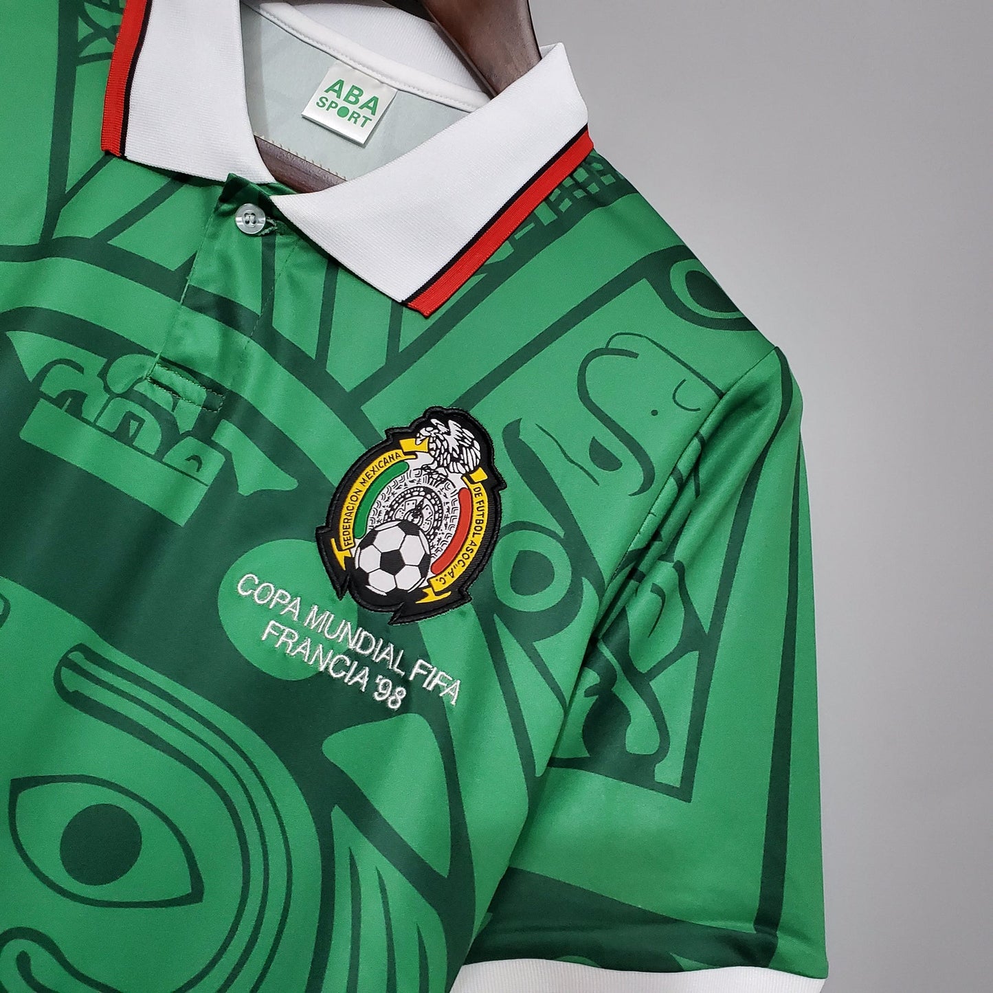 1998 Mexico Home Retro GK Jersey
