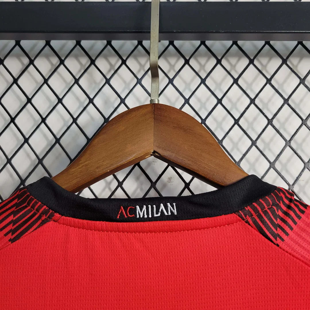 2023/2024 AC Milan Home Jersey Kids Size