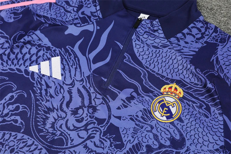 24/25 Real Madrid "Purple Dragon" Training Tracksuit