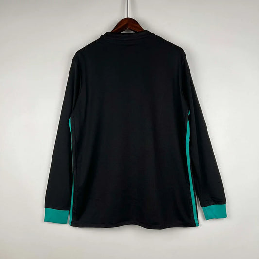 2017/2018 Retro Real Madrid Away Jersey Long Sleeve