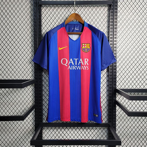 16/17  Barcelona Home Retro Jersey