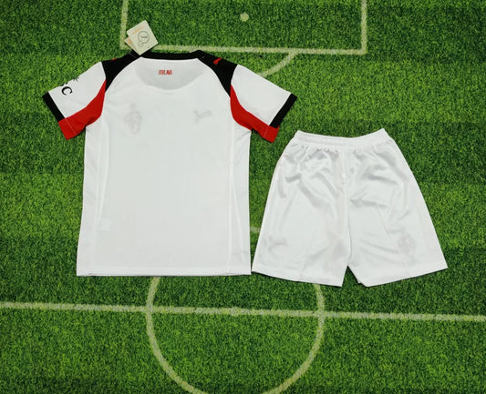 2025/2026 AC Milan Away Kit Kids Size