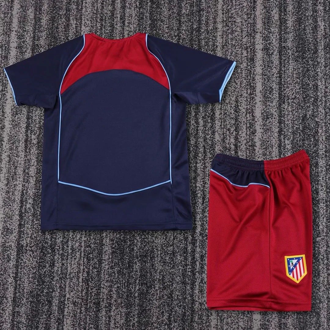 2004/2005 Retro Atletico Madrid Away Kit Kids Size
