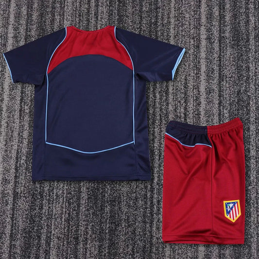 2004/2005 Retro Atletico Madrid Away Kit Kids Size