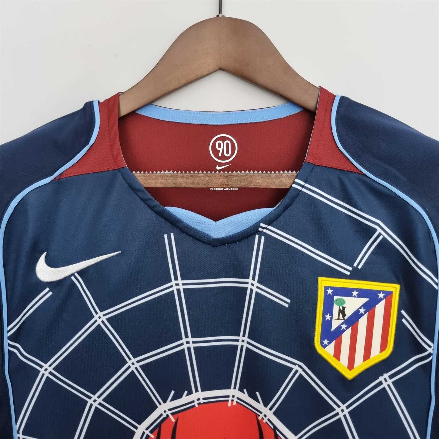 04/05 Atletico Madrid "Spider-Man 2" Away Retro Jersey