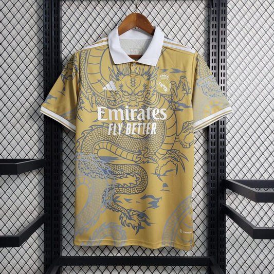 23/24 Real Madrid “Gold Dragon” Special Edition Jersey