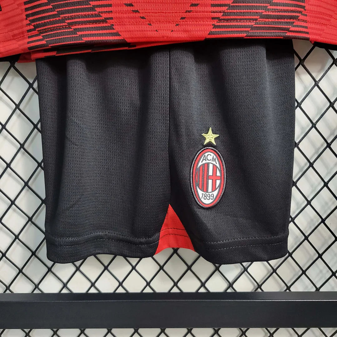 2023/2024 AC Milan Home Jersey Kids Size