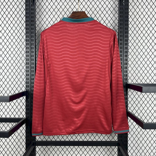 2026 Portugal Home World Cup Kit Long Sleeve Jersey