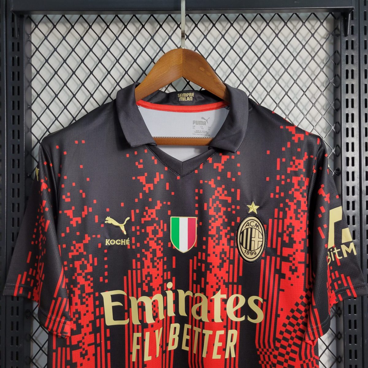 23/25 AC Milan "Red Glaze" Special Edition Jersey