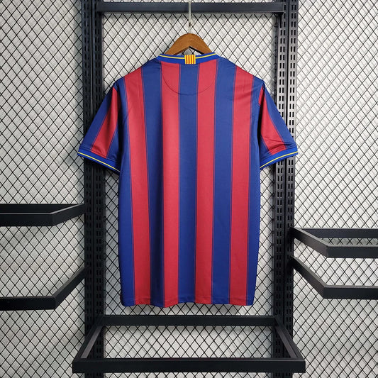 2009-2010 Retro Barcelona Home Jersey