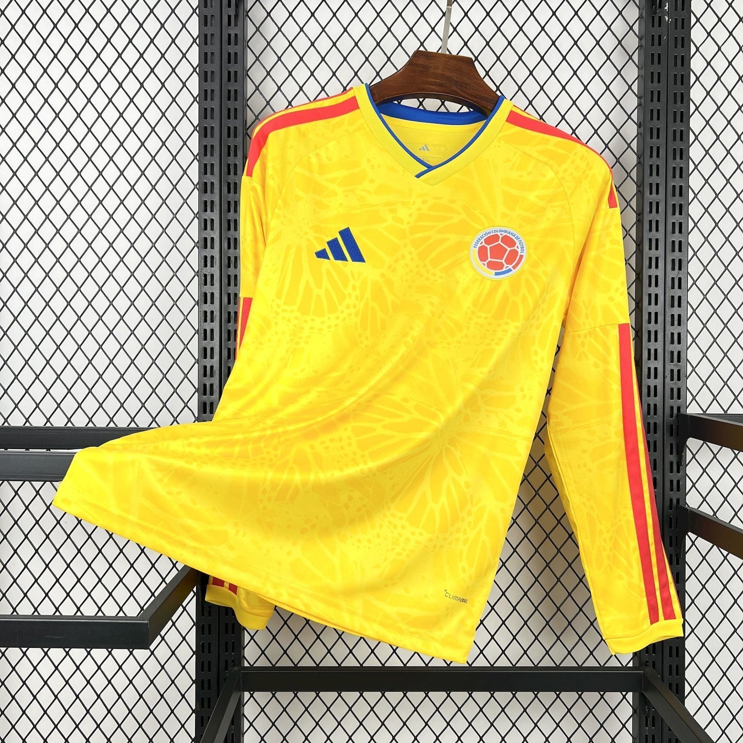 2026 Colombia Home World Cup Kit Long Sleeve Jersey