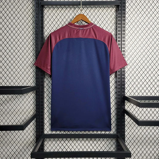 2017-2018 Retro PSG Paris Saint-Germain Home Jersey