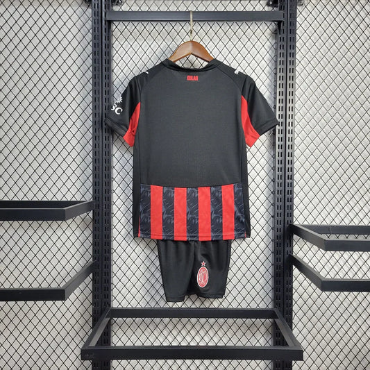 2025/2026 AC Milan Home Kit Kids Size