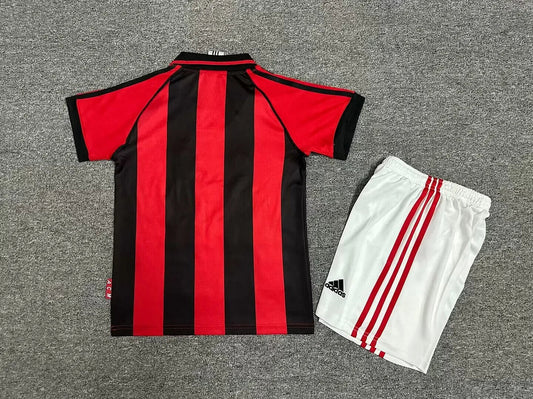 1998/1999 Retro AC Milan Home Kit Kids Size