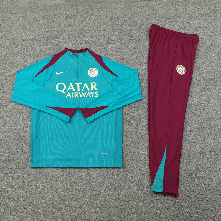 24/25 PSG Red-Light Blue Training Tracksuit