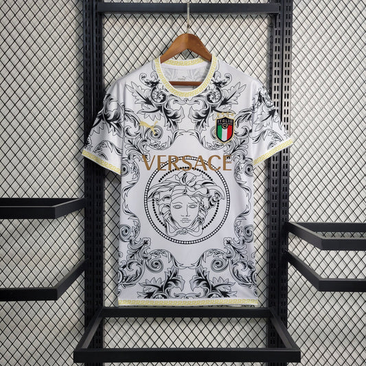 22/23 Italy White Versace Special Edition Jersey