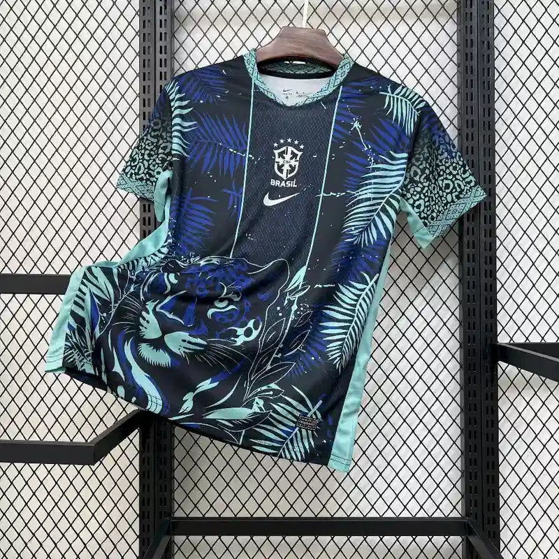 25/26 Brazil “Blue Leopard” Special Edition Jersey