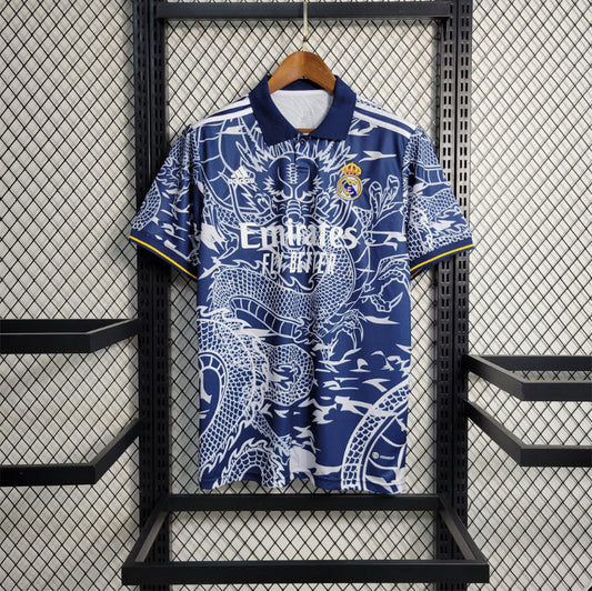 23/24 Real Madrid Blue Dragon Special Edition Jersey