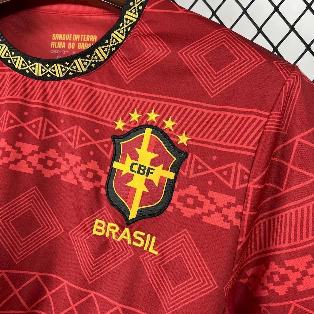 25/26 Brazil “Scarlet Majesty” Special Edition Jersey