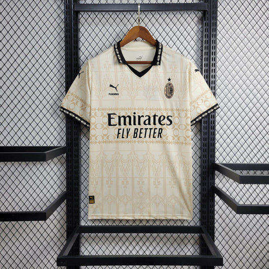 23/24 Ac Milan X Pleasures - Light Version Jersey