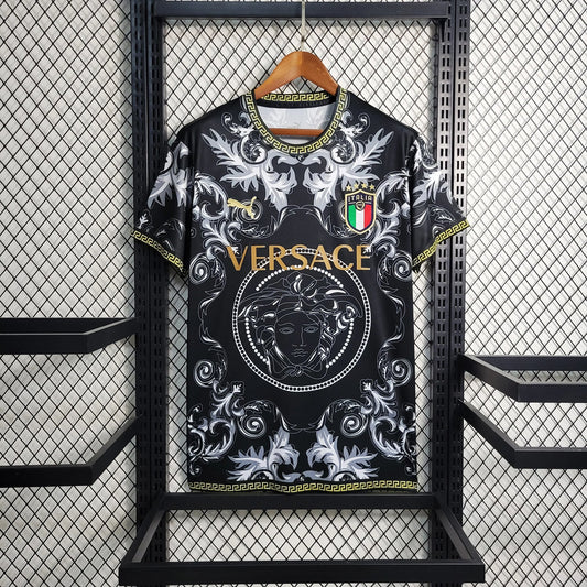 22/23 Italy x Versace Special Edition Black Jersey