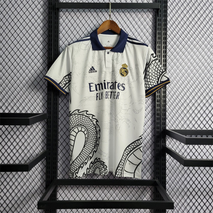 23/24 Real Madrid Chinese Dragon White Edtition Jersey