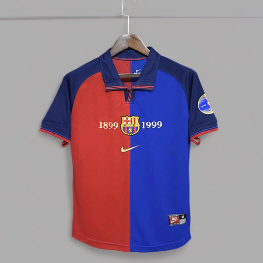 99/00 Barcelona 100th Anniversary Special Edition Retro Jersey