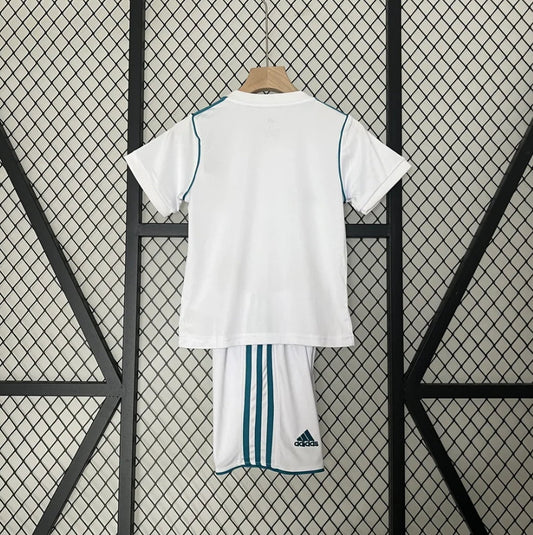 Real Madrid 2017/2018 Home Jersey Kids Size