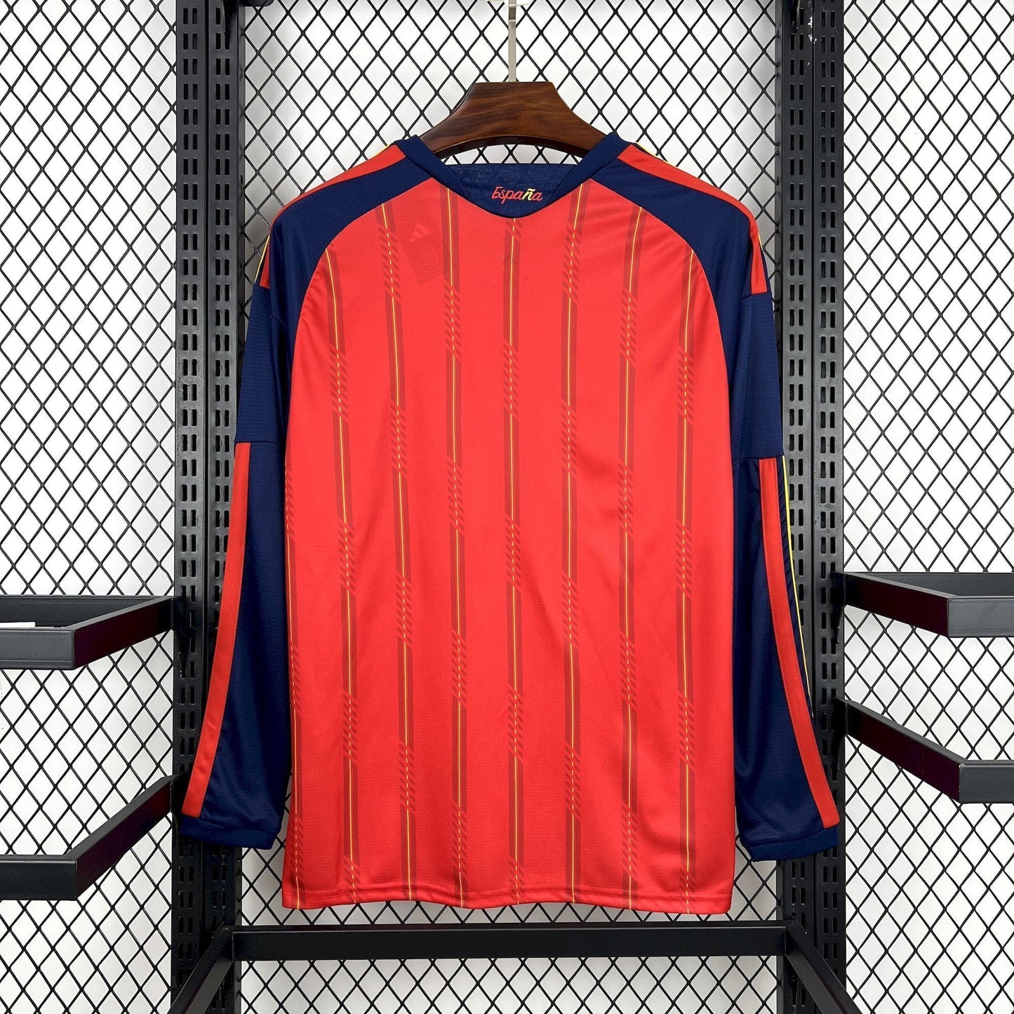 2026 Spain Home World Cup Kit Long Sleeve Jersey