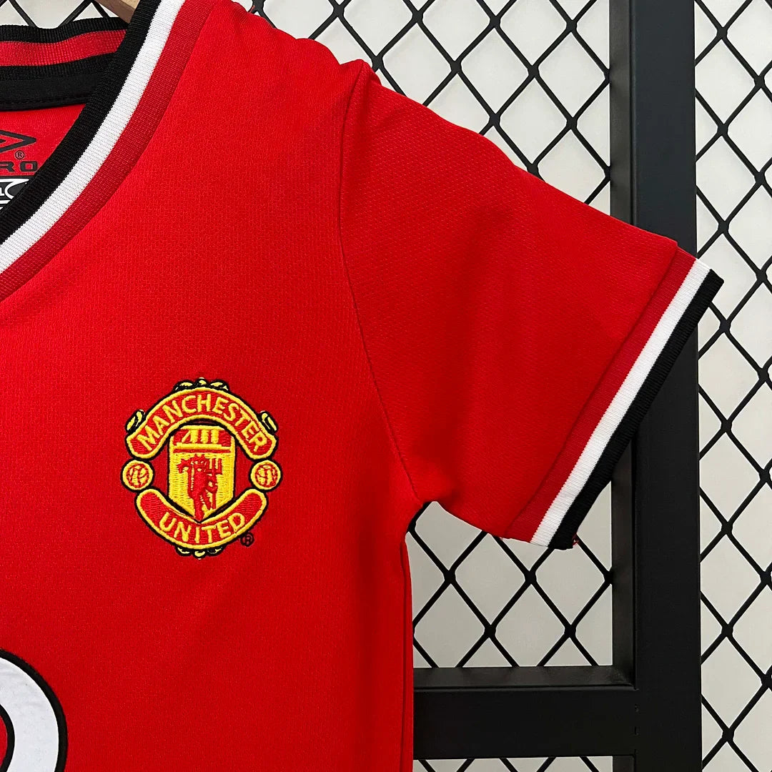 2000/2002 Retro Manchester United Home Kids Size