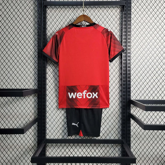 2023/2024 AC Milan Home Jersey Kids Size