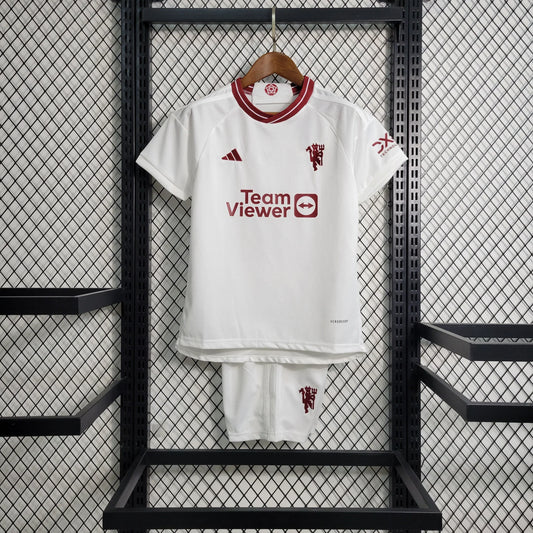 Manchester United 2023/2024 Third Away Jersey Kids Size