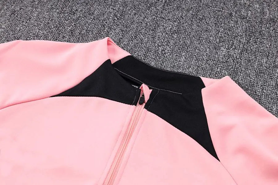 23/24 PSG 1/4 Zip Tracksuit Pink Edition