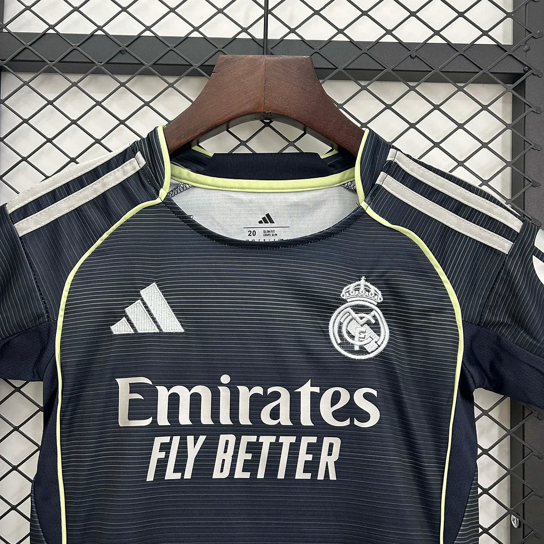 2025/2026 Real Madrid Away Kit Kids Size