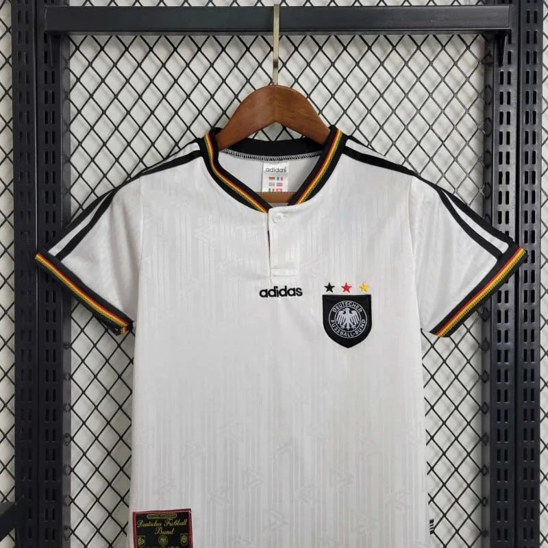 1996 Retro kids Germany Home Jersey
