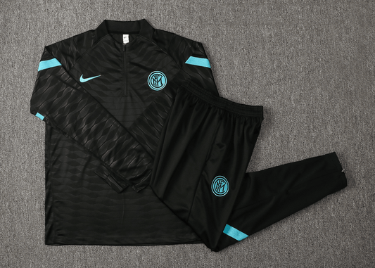 21/22 Inter Milan Black-Blue Tracksuit