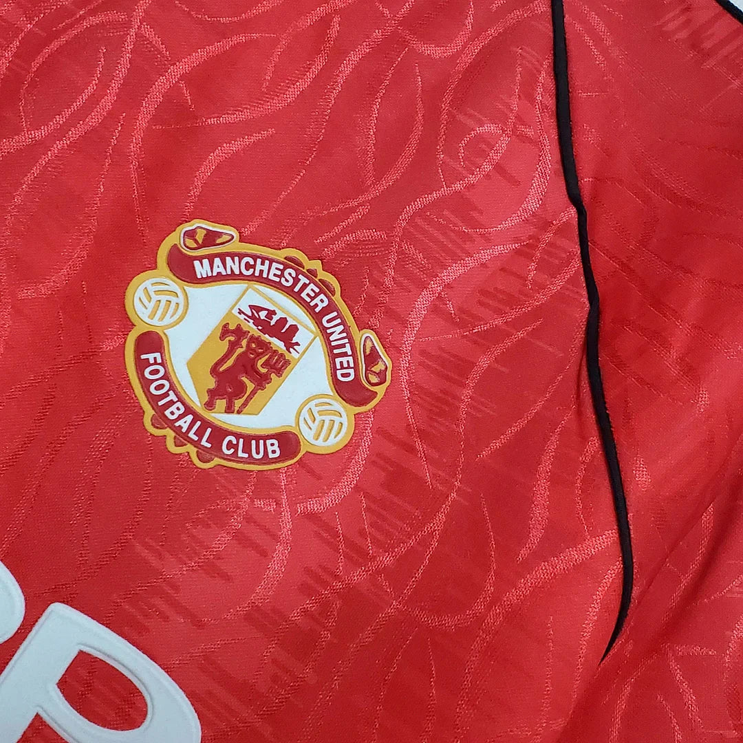 1990/1992 Retro Manchester United Home Jersey
