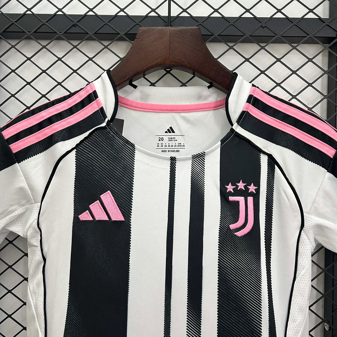 2025-2026 Juventus Home Kit Kids Size