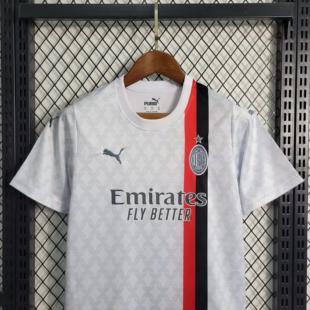 2023/2024 AC Milan Away Jersey Kids Size