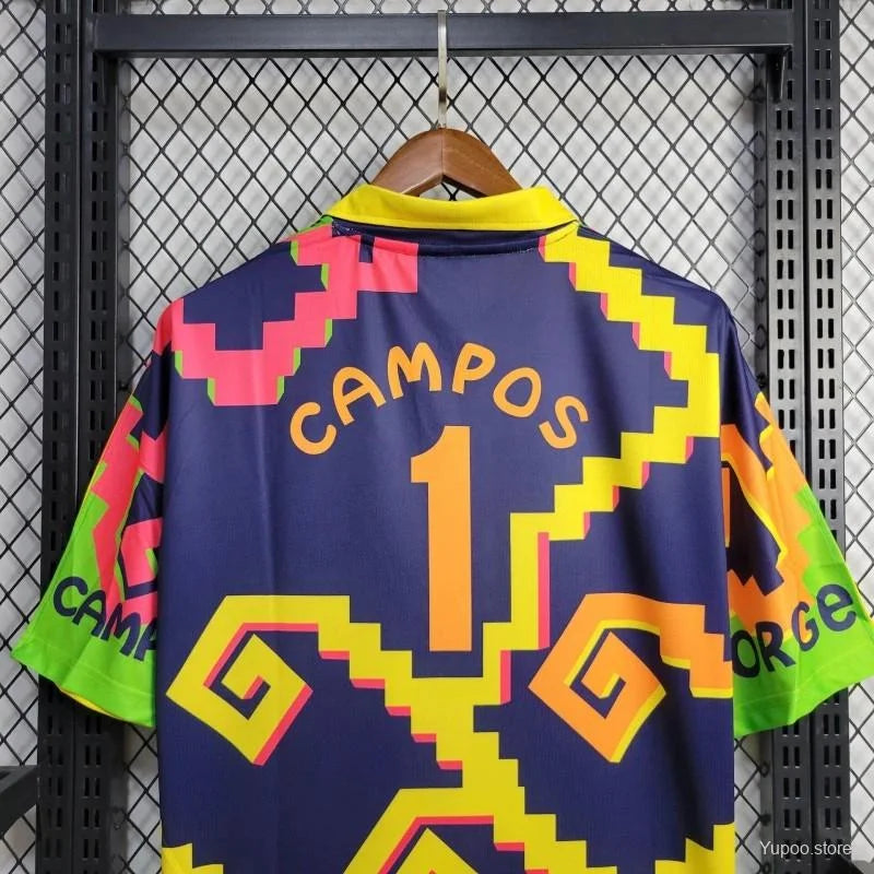 1995 Mexico CAMPOS 1 Away Retro GK Jersey